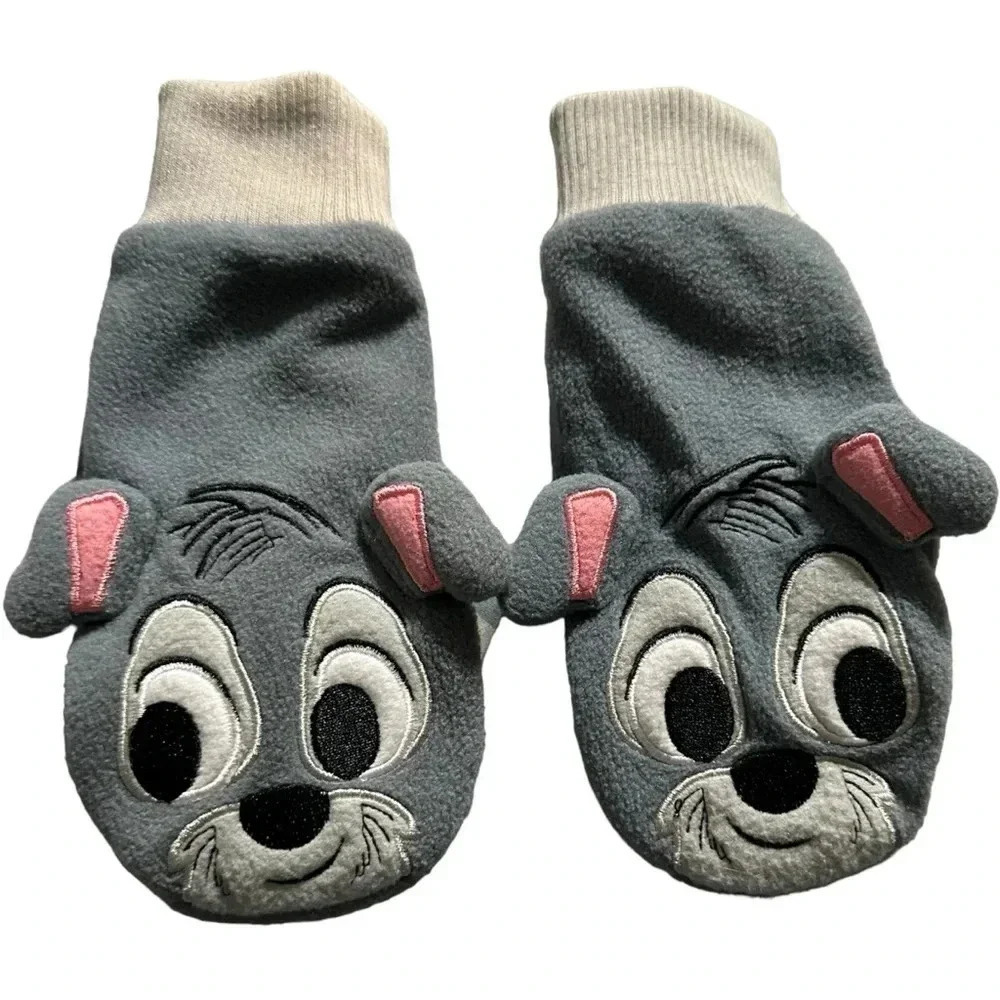 Disney Store Lady & the Tramp Mittens kids m/l